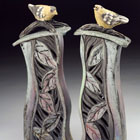 Raku Covered Jars © 2007 Nancy Briggs | All Rights Reserved