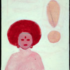Untitled—red fro © 1999 Gelsy Verna | All Rights Reserved